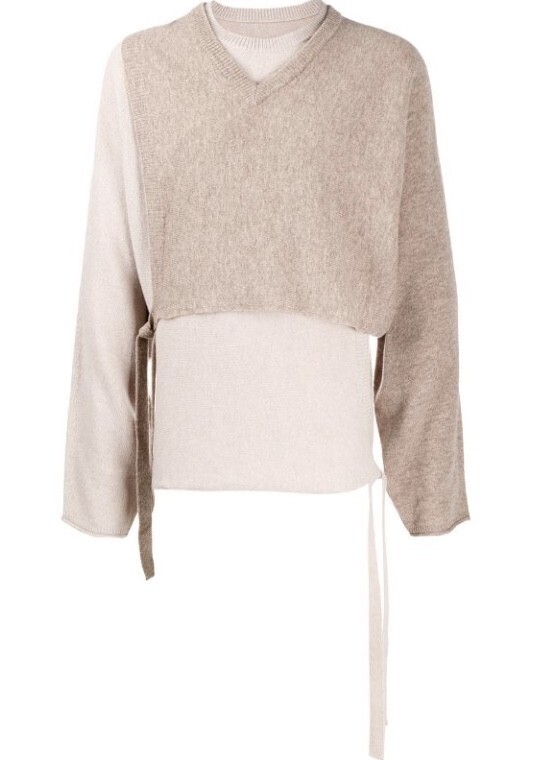 Maison Margiela デコンストラクテッド プルオーバー