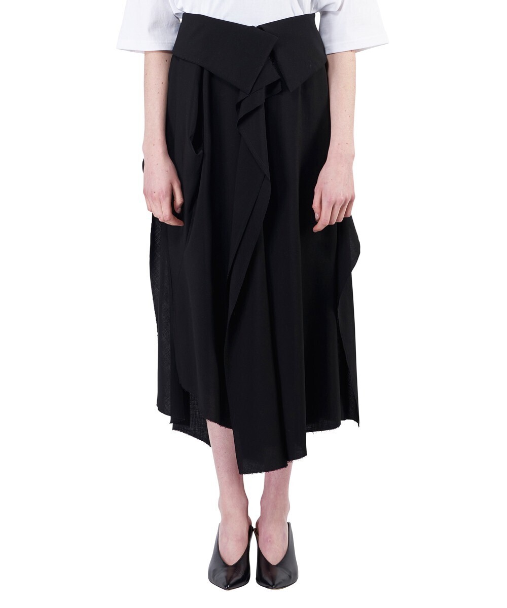 ENFOLD FLUTTER SKIRT