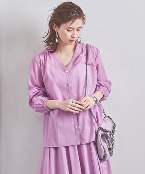 UNITED ARROWS UWCS シアー Vネック ブラウス†