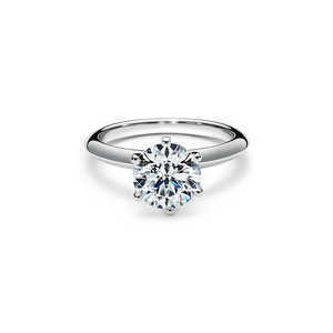 TIFFANY & Co. ティファニー? セッティング エンゲージメント リング プラチナ