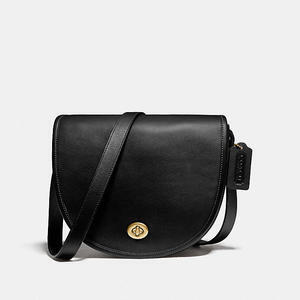 COACH ターンロック サドル クロスボディ