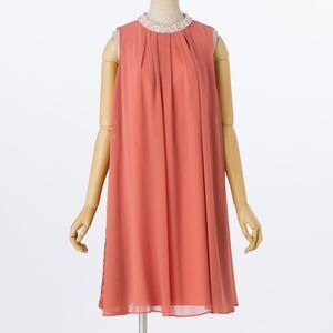 apres jour ネックビジュー付ドレス