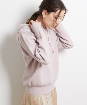 ROPE’ PICNIC ニットフーディープルオーバー