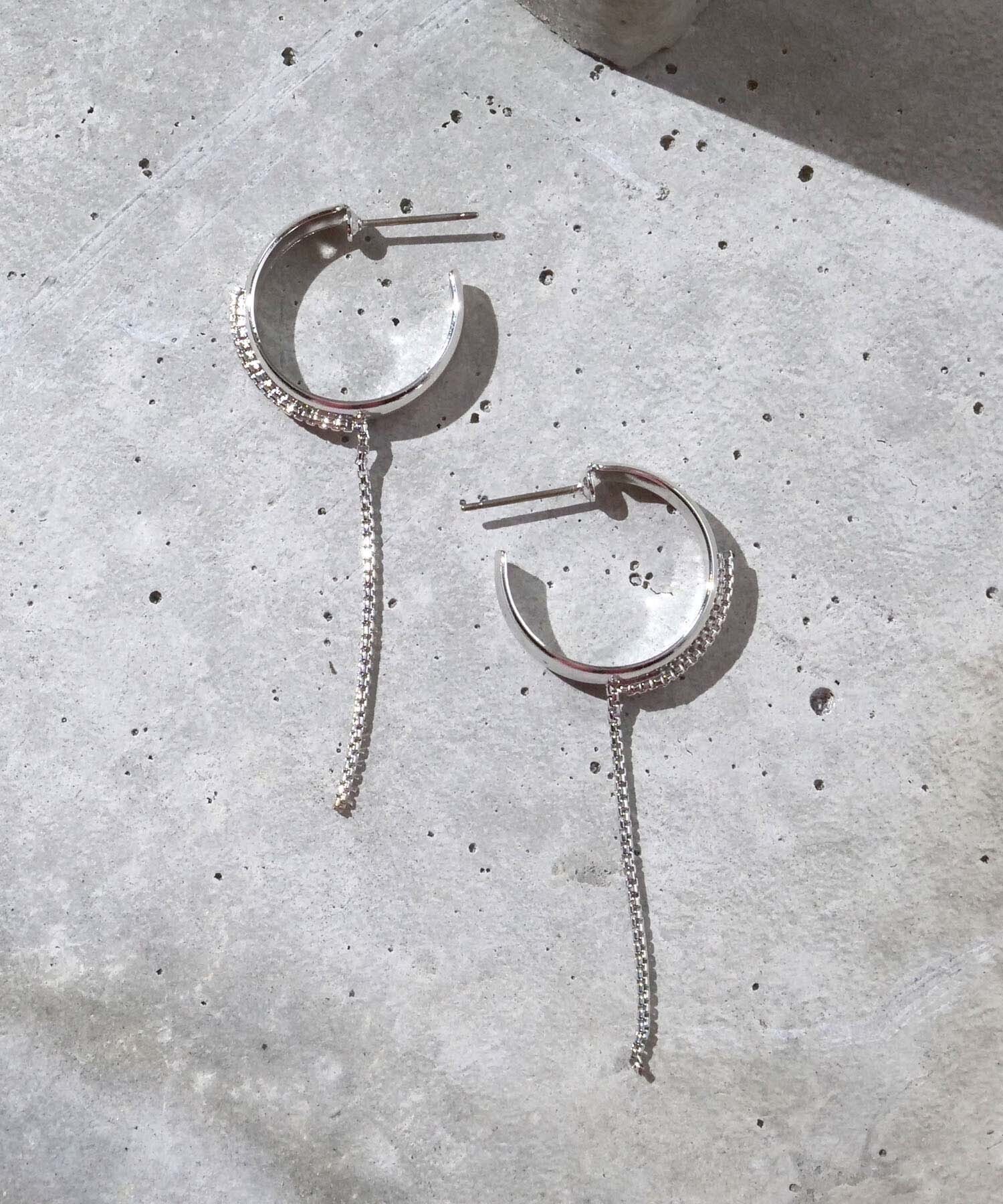 irolier ループフープピアス