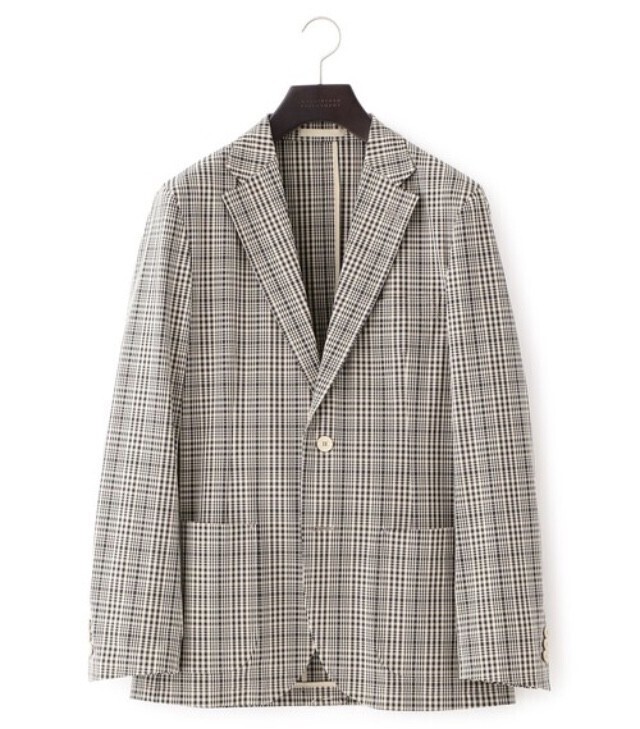 MACKINTOSH PHILOSOPHY タータンチェックストレッチ　BOXジャケット