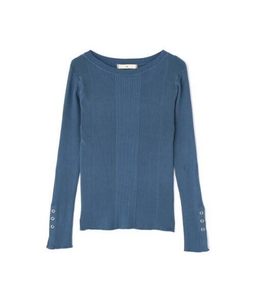 N.(N. Natural Beauty Basic) ドットボタンニット