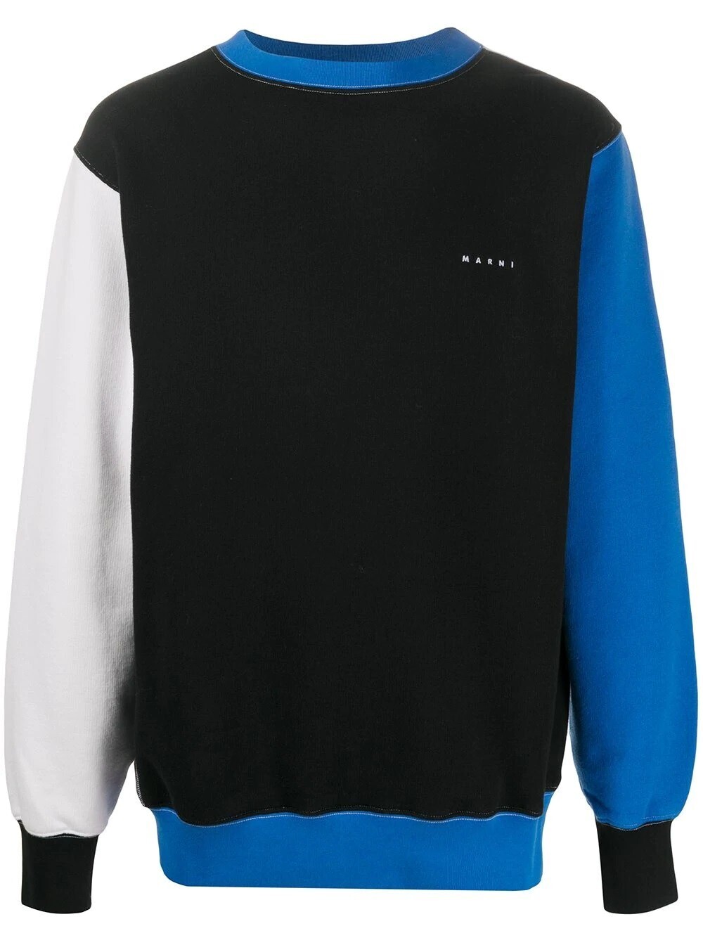 MARNI カラーブロック スウェットシャツ