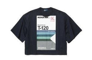 kolor ハイゲージ天竺 グラフィックTシャツ