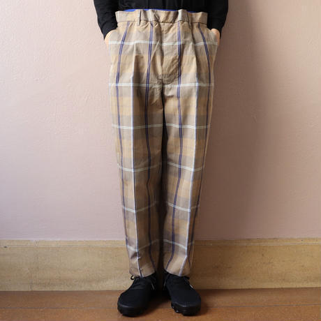 UNITUS Easy Dress Pants  (Plaid Check)