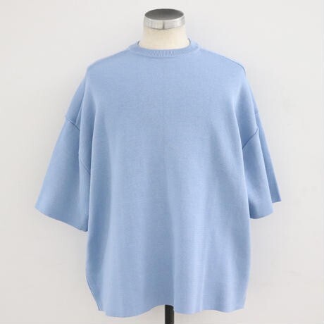 UNITUS Milan Rib Crew Light Blue