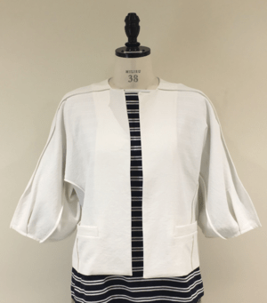 LAPINE BLEUE シームタックショートジャケット