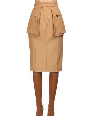Max Mara コットンツイルスカート