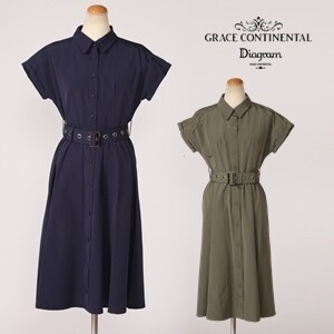 Diagram ロングシャツワンピース