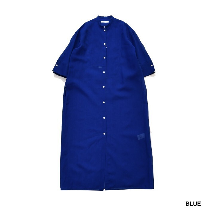 CINOH SEE THROUGH BOSOM SHIRT DRESS