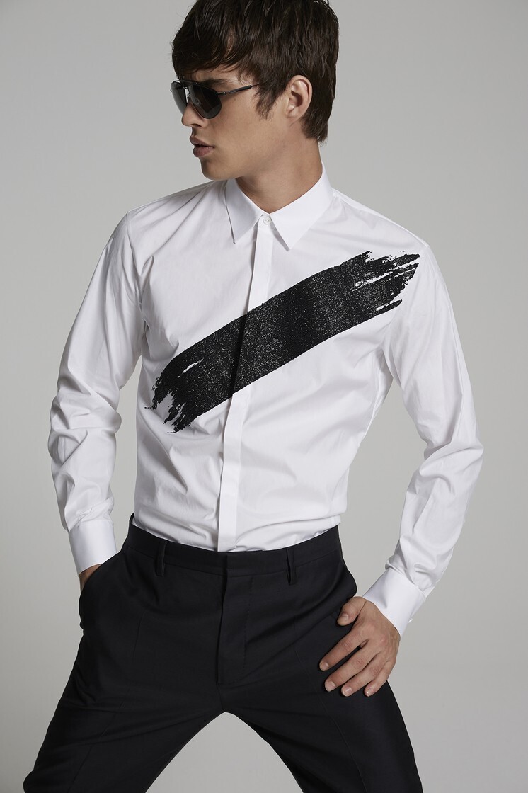 Dsquared2 Poplin Relax Dan Shirt