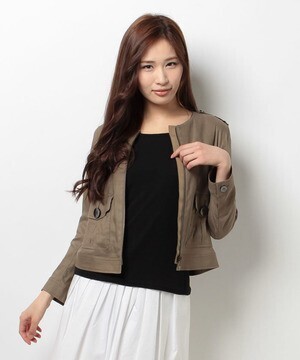 INED ノーカラージャケット