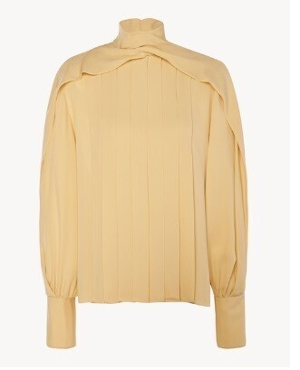 THE Row Gilia シルク トップ
