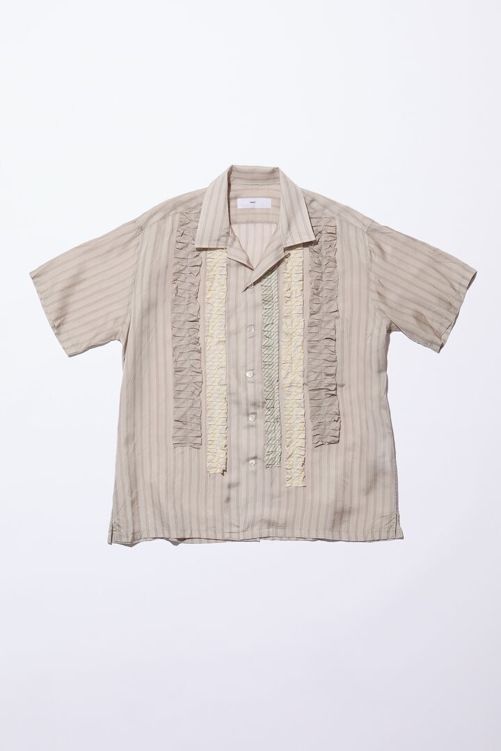 TOGA VIRILIS CUPURA FRILL SHIRT
