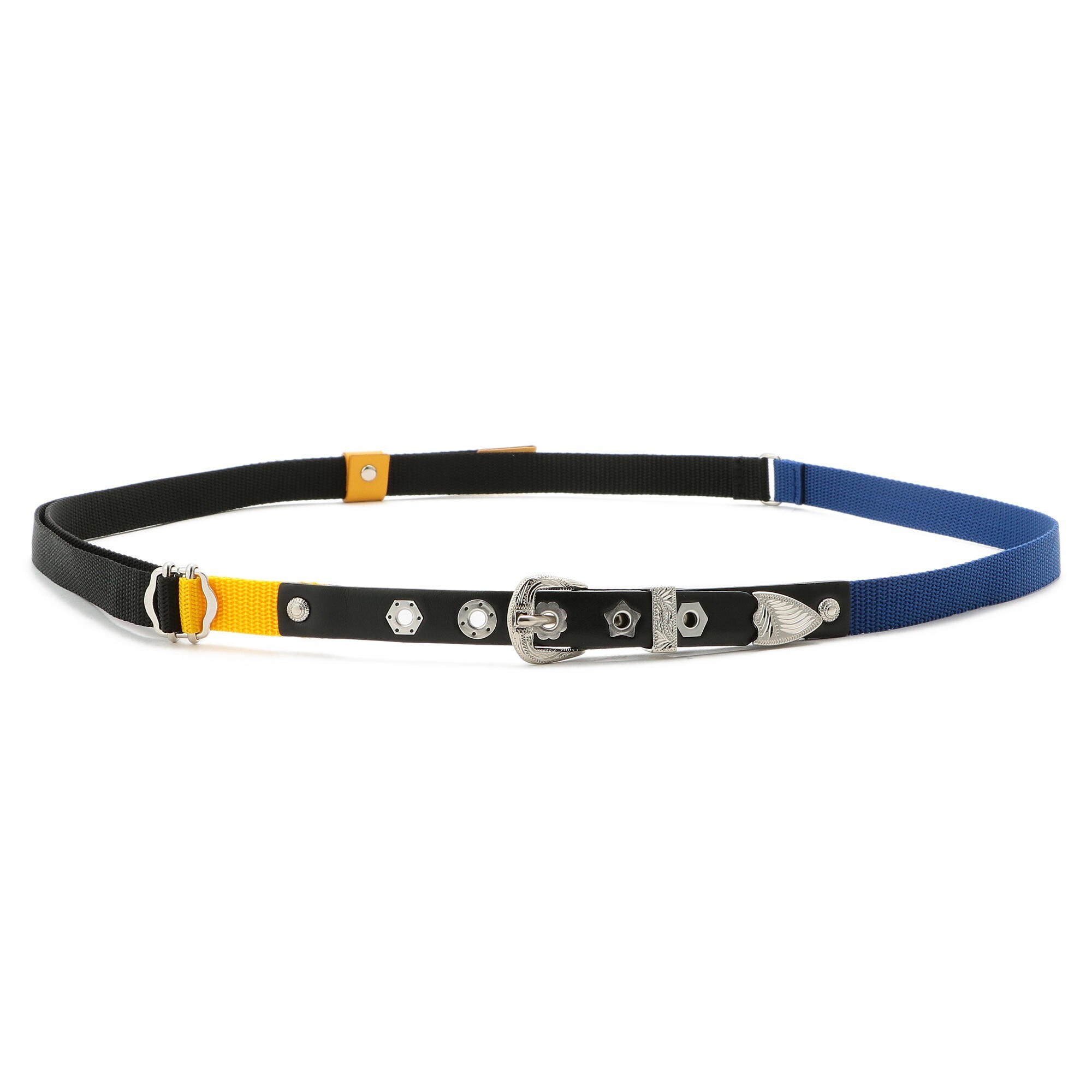 TOGA VIRILIS Leather nylon belt