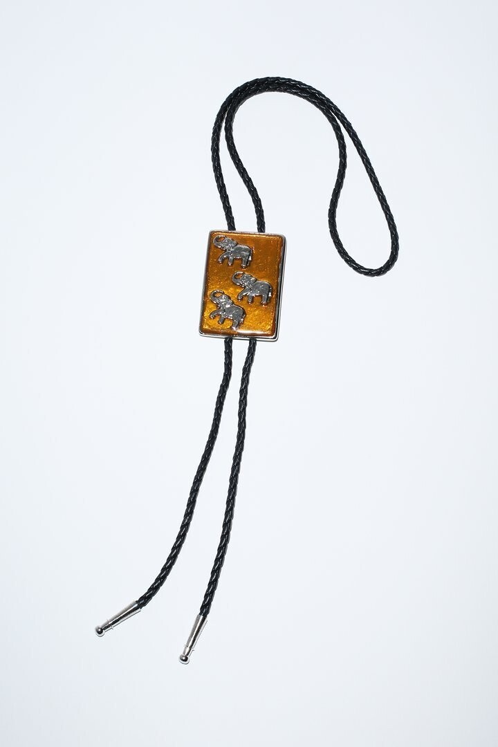 TOGA VIRILIS MOTIF LOOP TIE