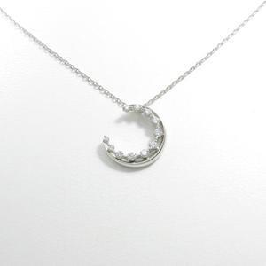 STAR JEWELRY ムーン ダイヤモンドネックレス