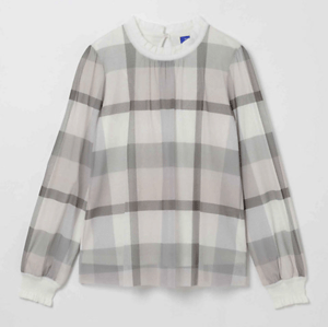 BLUE LABEL CRESTBRIDGE クレストブリッジチェックプリントコンビニット
