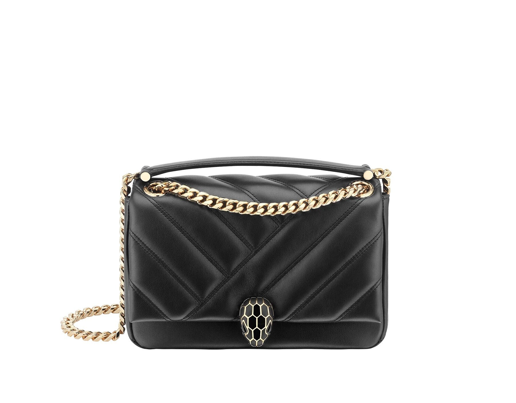 BVLGARI セルペンティ カボション ショルダーバッグ