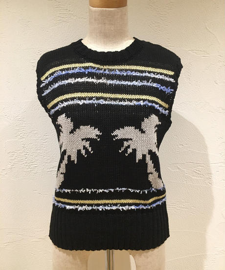 jemma.atelier サマージャカードニットトップス