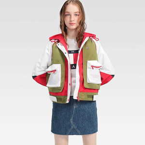 Tommy Jeans カラーブロックフーディジャケット