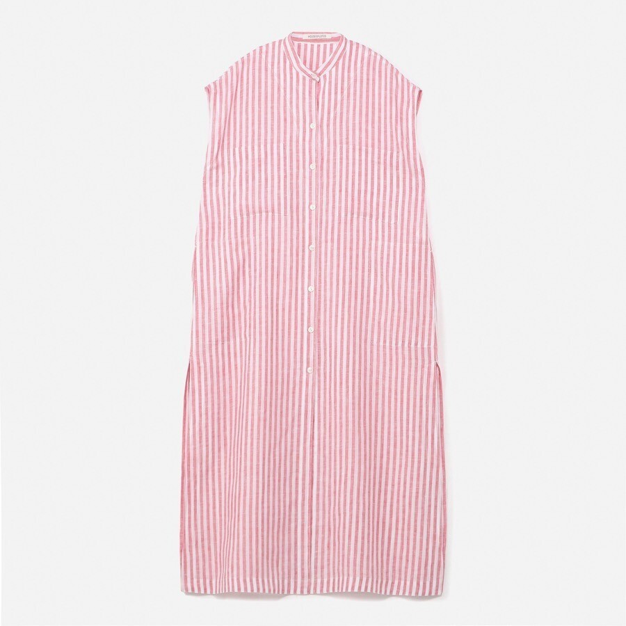 HOUSE OF LOTUS シャンブレーリネンワンピース
