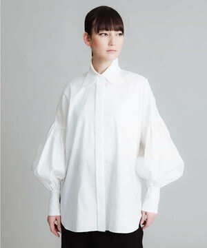 HIROKO KOSHINO ボリュームスリーブブラウス