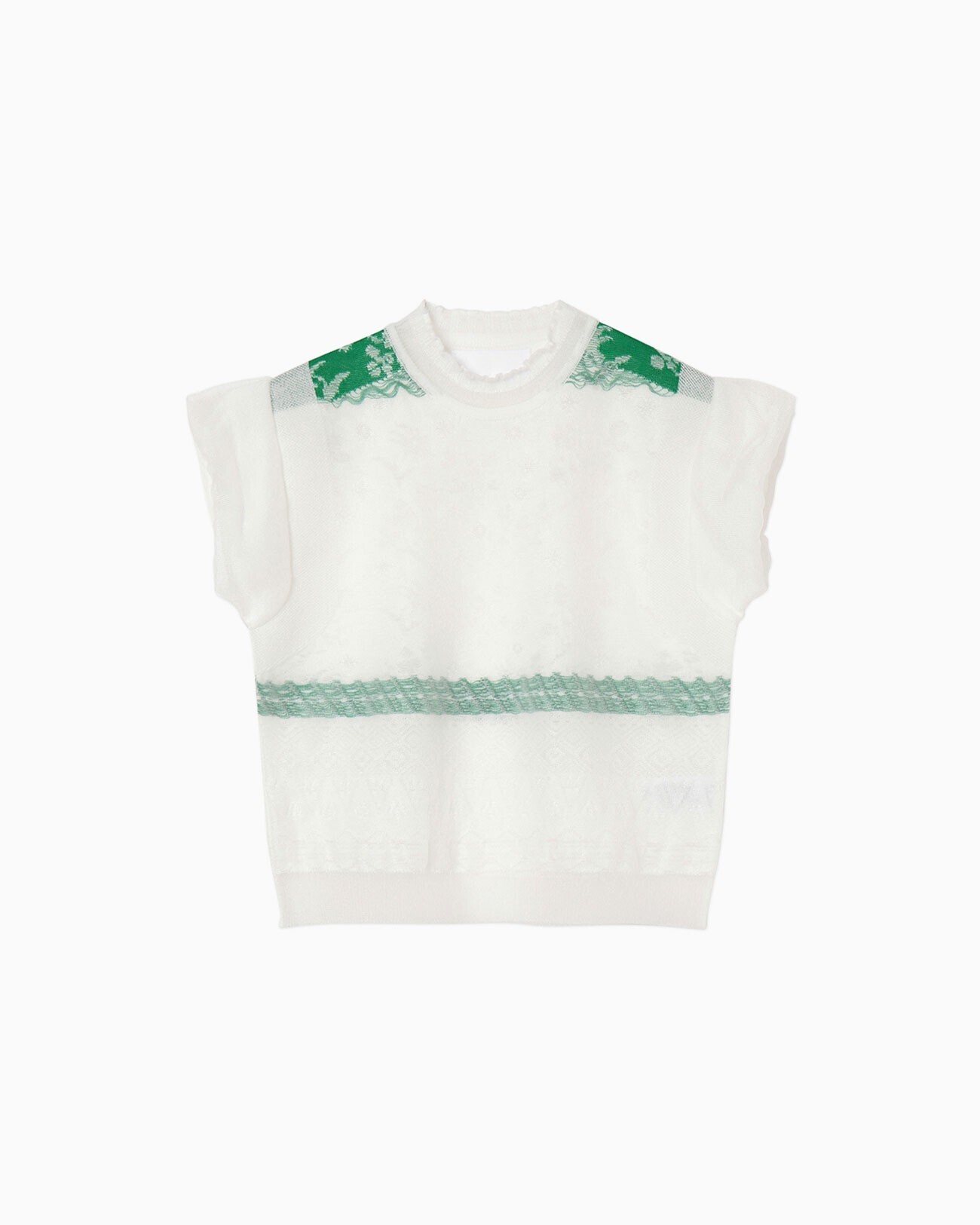 Mame Kurogouchi Cocoon Layered Knit Tops