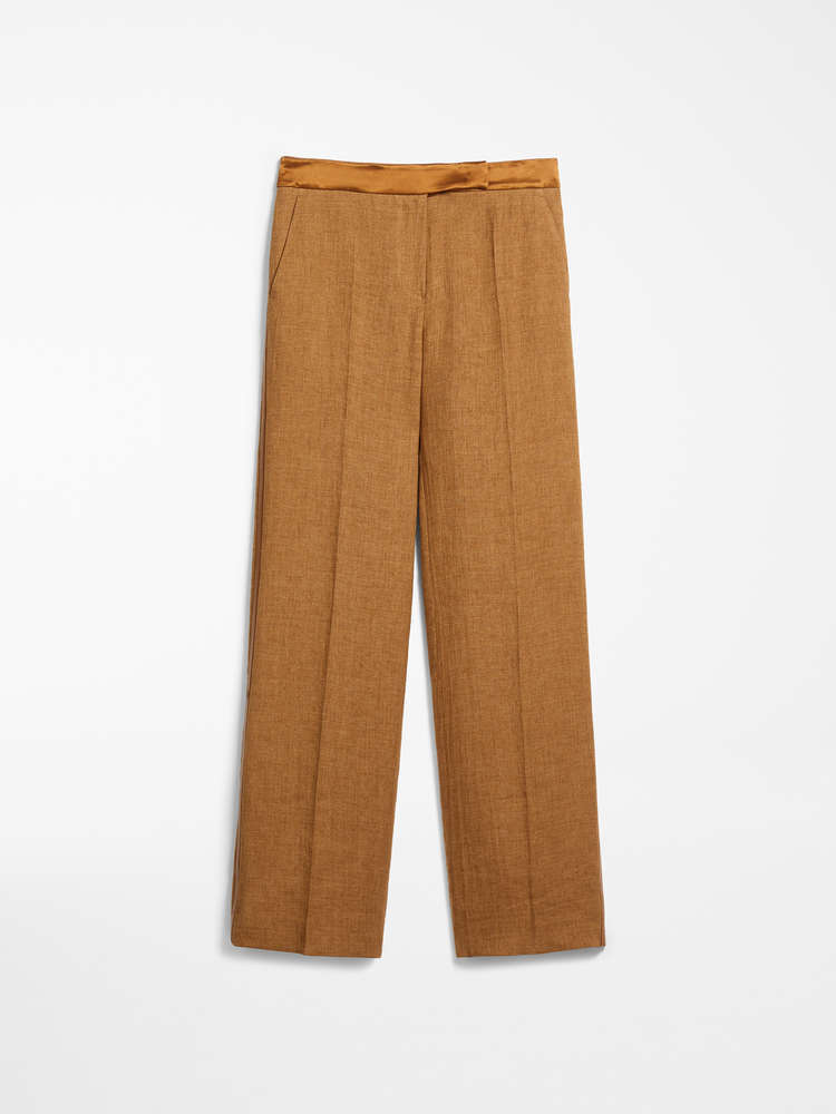 Max Mara ピュア リネン パンツ
