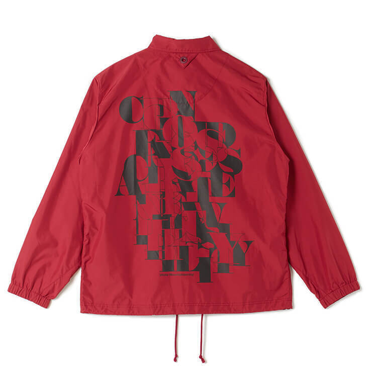 White Mountaineering PRINTED COACH JACKET