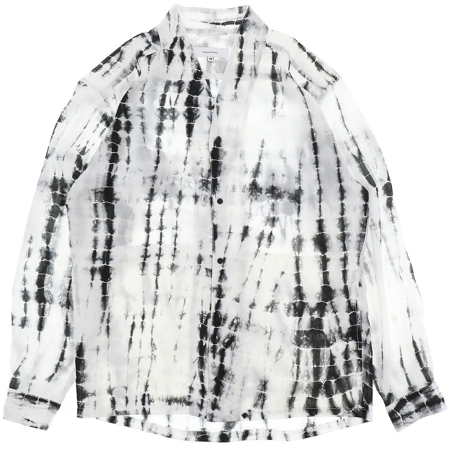 SASQUATCHfabrix. ORIENTAL TIE DYE WA-NECK L/S SHIRT