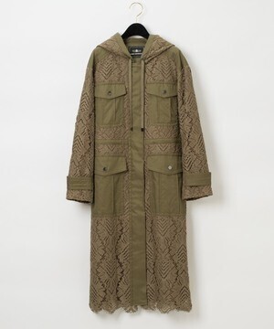 GRACE CONTINENTAL レースモッズコート