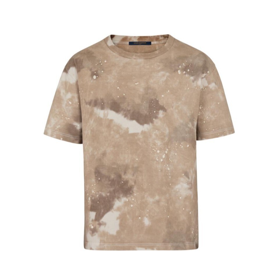 LOUISVUITTON タイ＆ダイ カモフラージュ Tシャツ