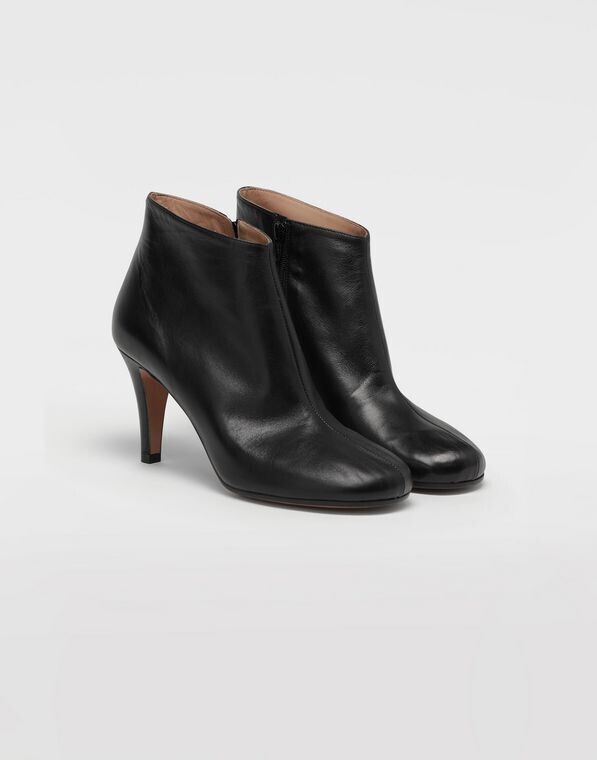 Maison Margiela スティレット レザー アンクルブーツ