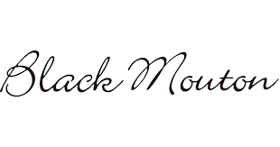 Black Mouton ウールストライプトップス
