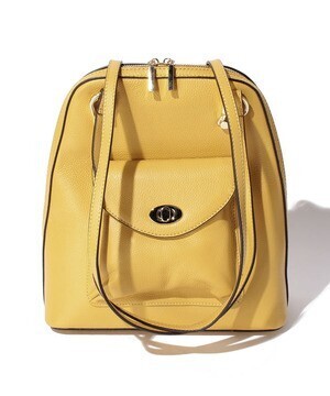 ROSE BUD S290G　PEBBLE　LEATHER　TWO　WAY　BAG