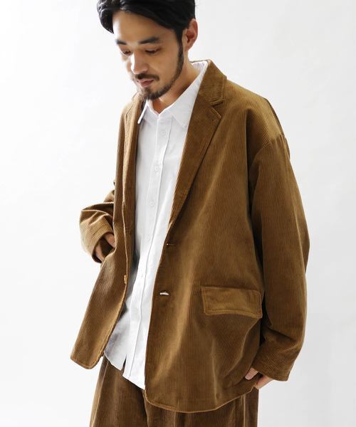FREAK’S STORE ビッグシルエット コーデュロイ テーラードジャケット