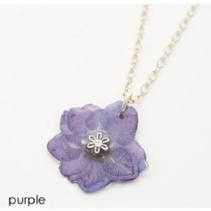 raffia Jewel Casket / Flor long necklace