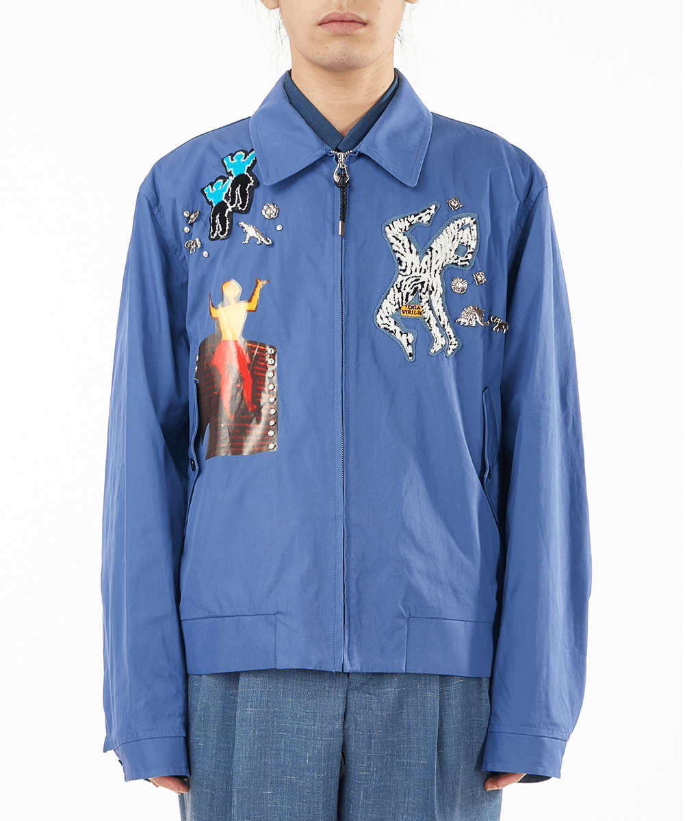 TOGA VIRILIS CANVAS BLOUSON