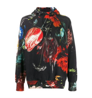 Paul Smith floral print hoodie
