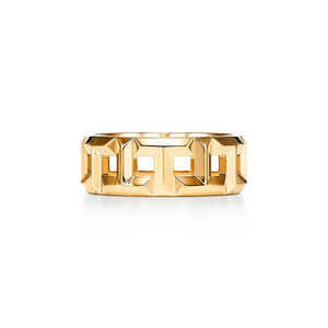 TIFFANY & Co. ティファニー T True 8MM リング 18K ゴールド