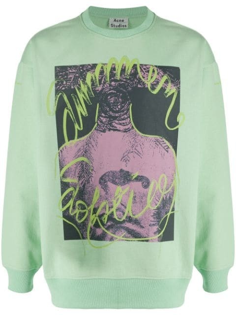 Acne Studios solstice-print sweatsh