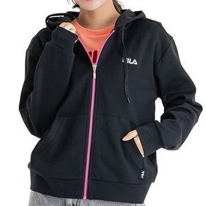 FILA 蛍光ロゴフルジップパーカー