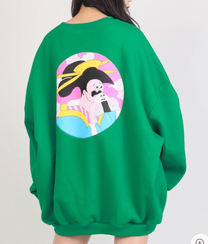 PUNYUS Japanese Geishaスウェット