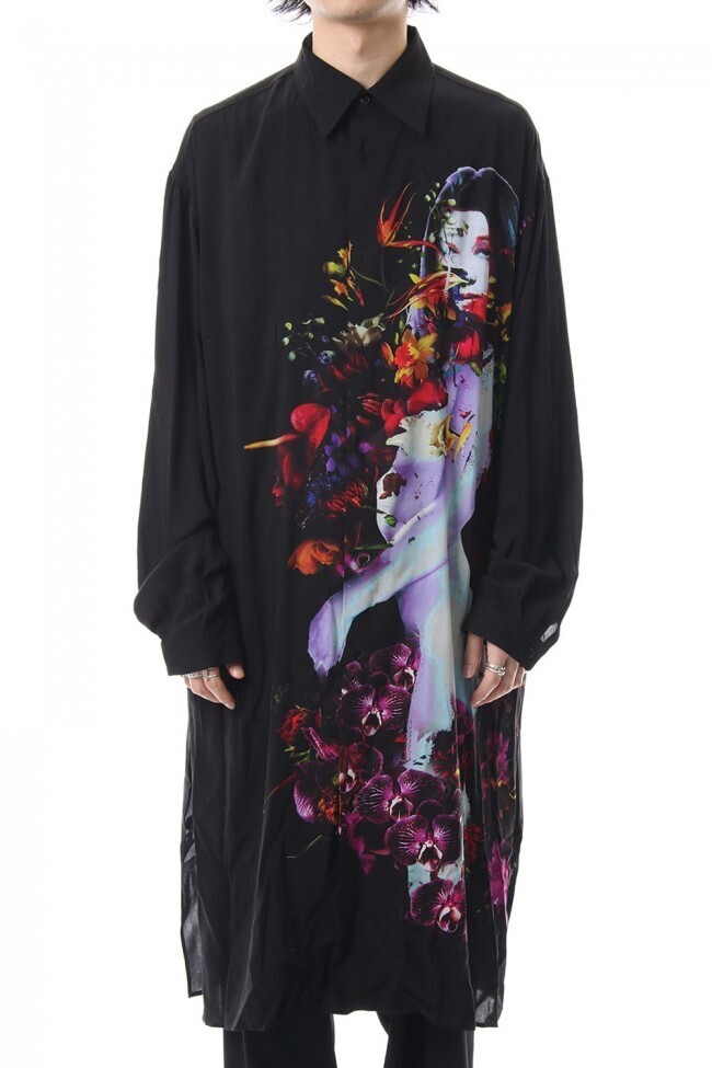 Yohji Yamamoto Women Print 3 Blouse