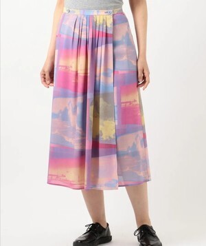 Paul Smith スペースフォトプリント スカート
